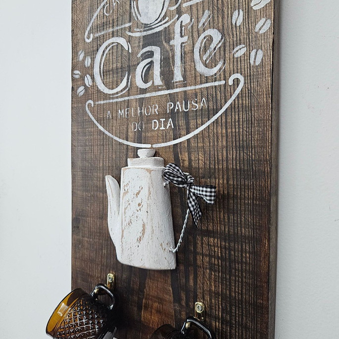 Imagem 2 - Quadro Rustico Cantinho do Café