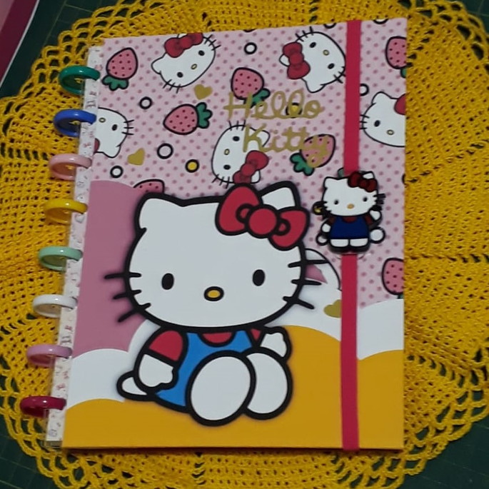 Imagem 1 - Caderno de Disco - Hello Kitty