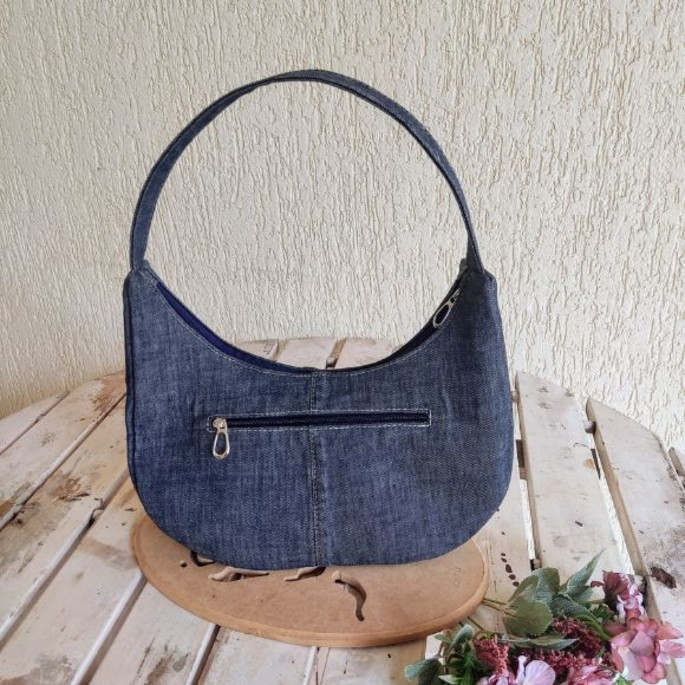 Imagem 3 - Bolsa Baguete Jeans