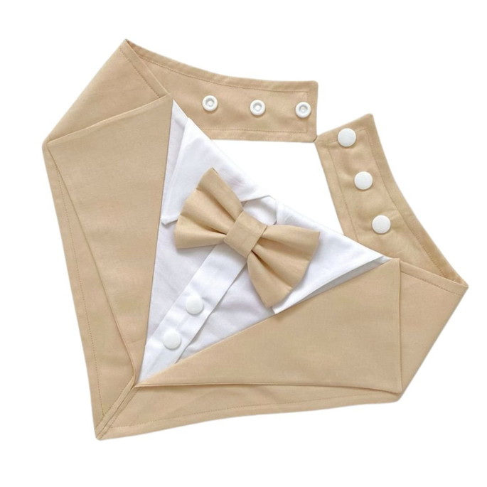 Imagem 1 - Bandana Smoking para Pets Tam G- Pet Wedding Dress