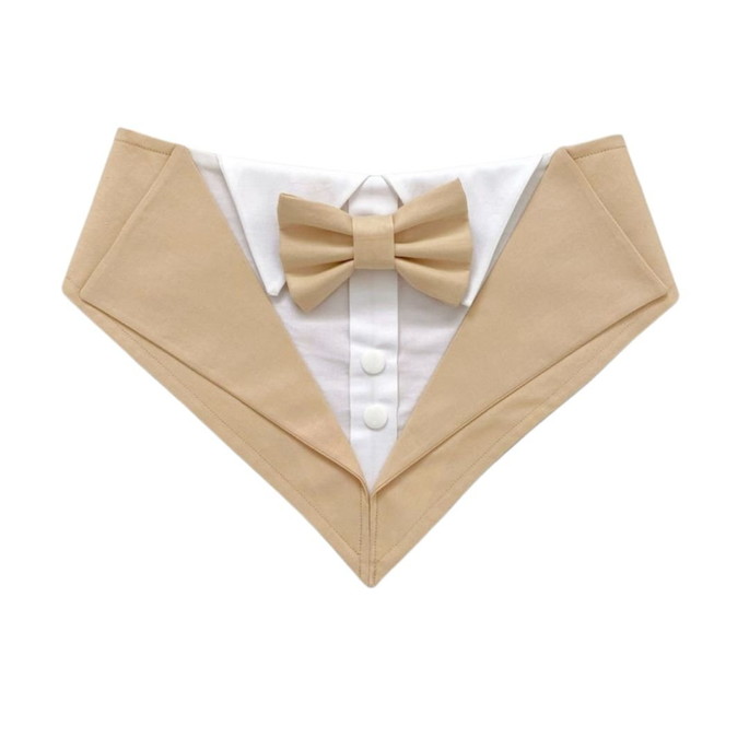 Imagem 2 - Bandana Smoking para Pets Tam G- Pet Wedding Dress