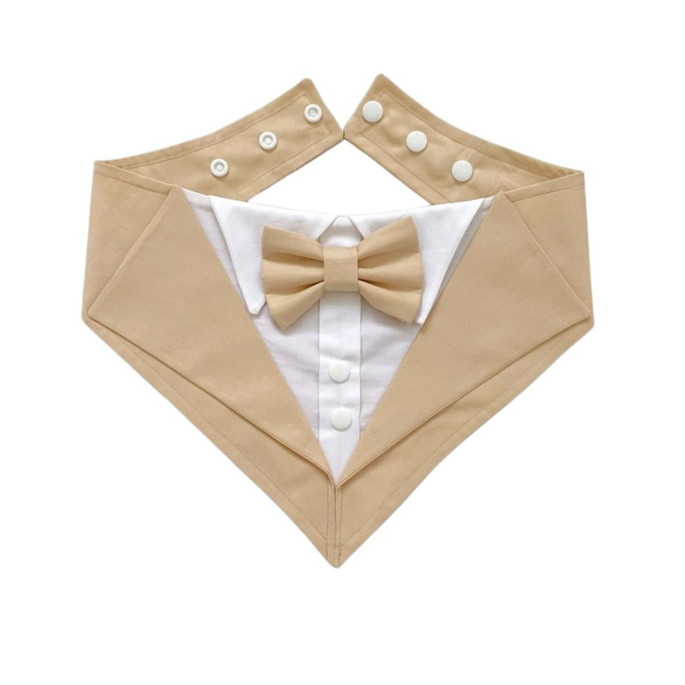 Imagem 3 - Bandana Smoking para Pets Tam G- Pet Wedding Dress