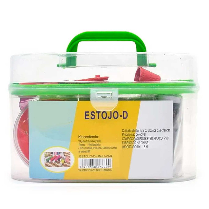 Imagem 4 - Kit de Costura com Estojo Mod.d com 18 Itens