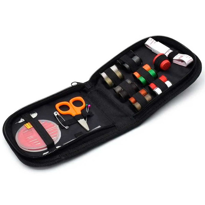 Imagem 4 - Kit de Costura com Estojo de Tecido/ziper Mod.f com 10 Itens