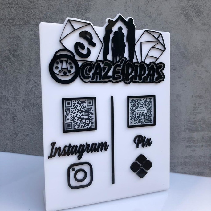 Imagem 1 - Placa Qr Code 2 Qr Code