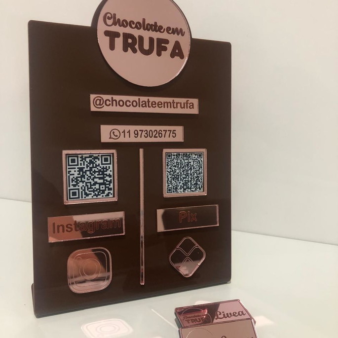 Imagem 2 - Placa Qr Code 2 Qr Code