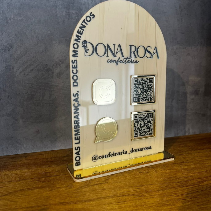 Imagem 4 - Placa Qr Code 2 Qr Code