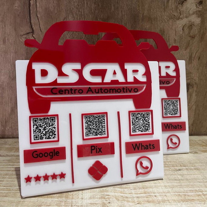 Imagem 2 - Placa Qr Code 3 Qr Code