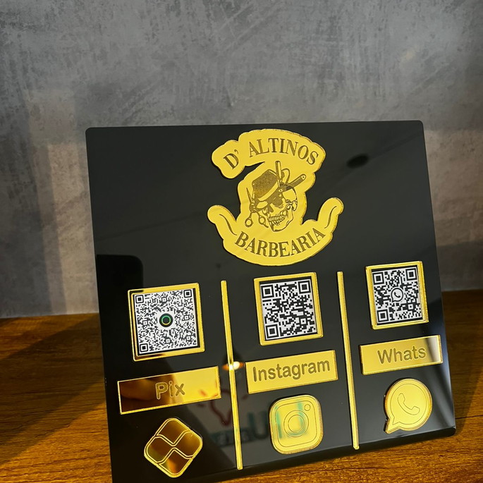 Imagem 1 - Placa Qr Code 3 Qr Code