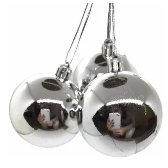 Imagem 5 - Bolinha de Natal com Nome (kit com 20 Unidades)