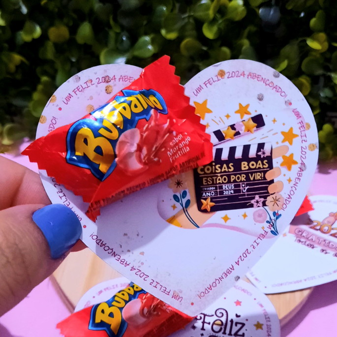 Imagem 2 - Card com Bubbaloo- Mimo Natal
