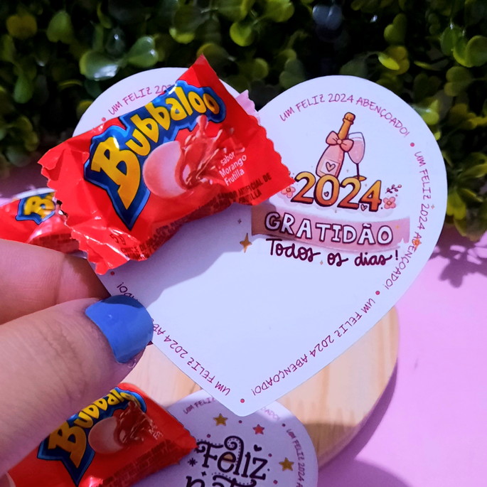 Imagem 3 - Card com Bubbaloo- Mimo Natal