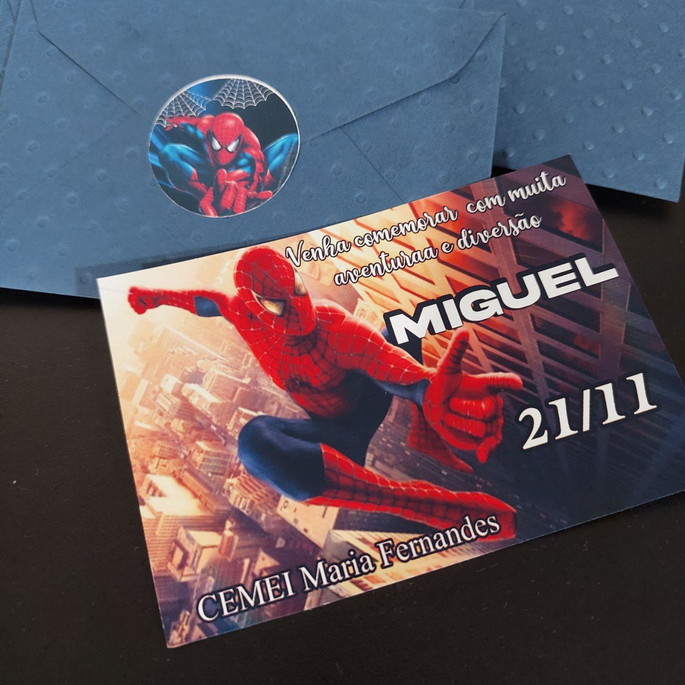 Imagem 1 - Convite com Envelope
