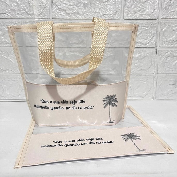 Imagem 1 - Bolsa Praia Mini Personalizada Lembrancinha