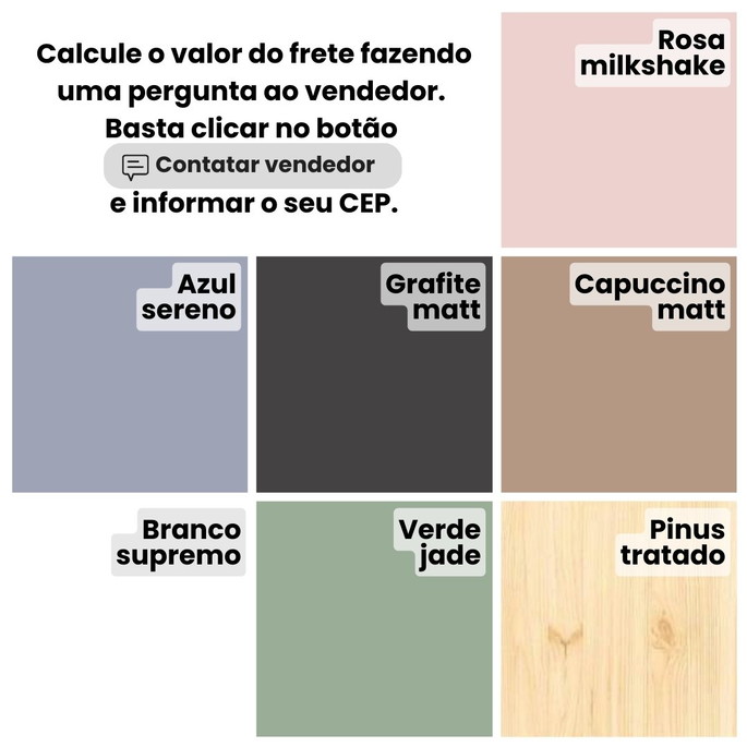 Imagem 3 - Mesa de Computador com Porta e Gaveta