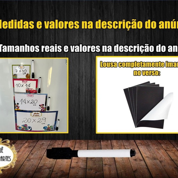 Imagem 2 - Lousa Magnética Rainbow Ruby com Embalagem