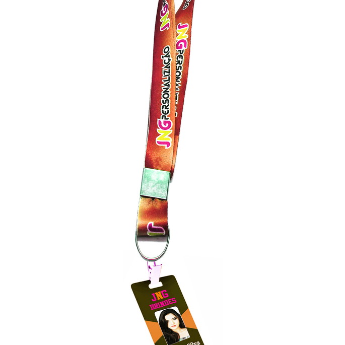 Imagem 4 - Cordão com Crachá Personalizado Kit com 10 Unidades