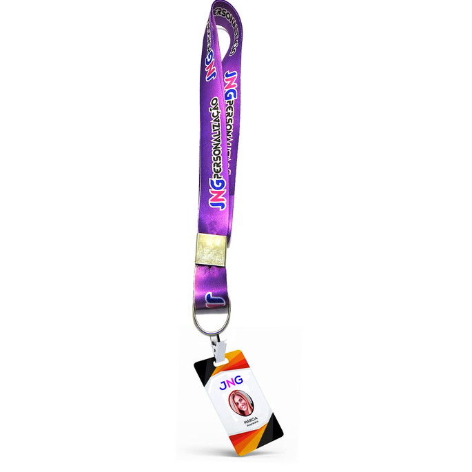 Imagem 4 - Cordão Personalizado com Crachá Conjunto com 15 Unidades