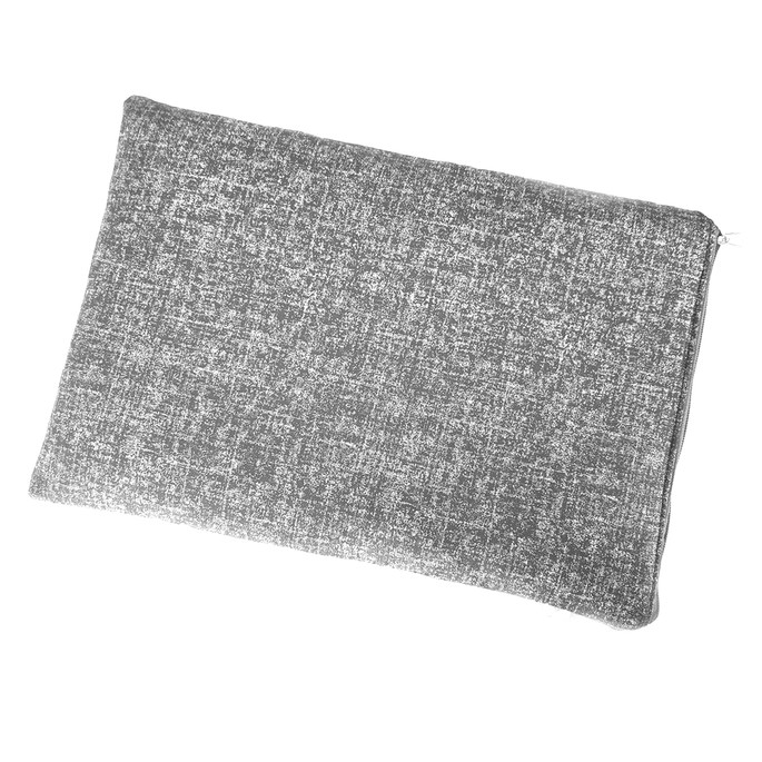 Imagem 1 - Capa Acolchoada com Zíper Porta Notebook Cinza *