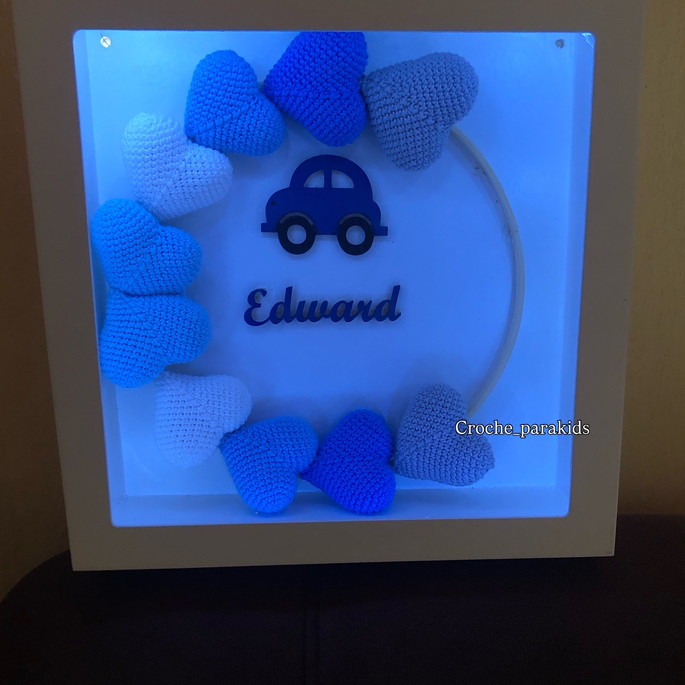 Imagem 3 - Porta Maternidade Quadro com Led