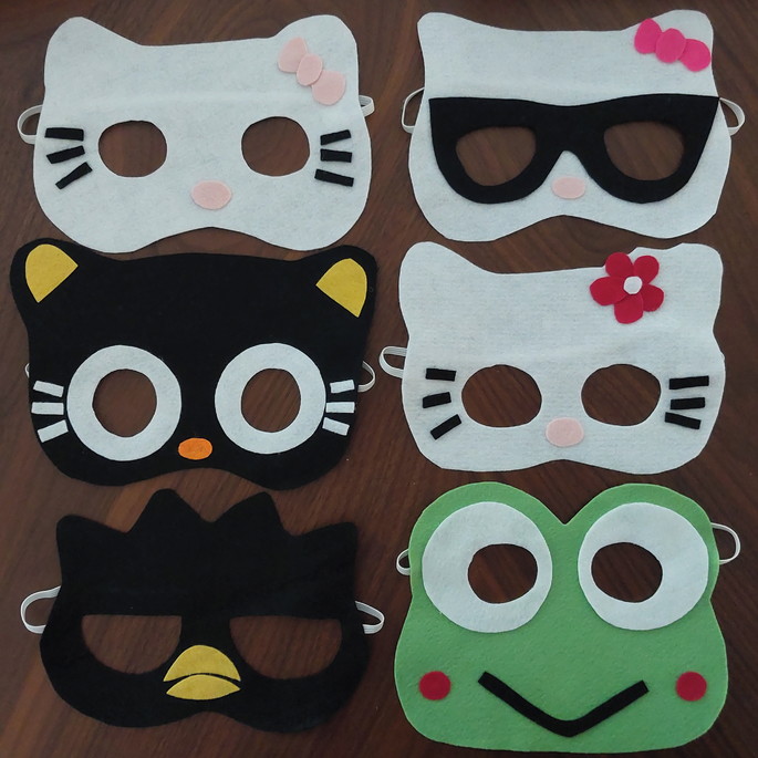 Imagem 1 - Máscaras Hello Kitty