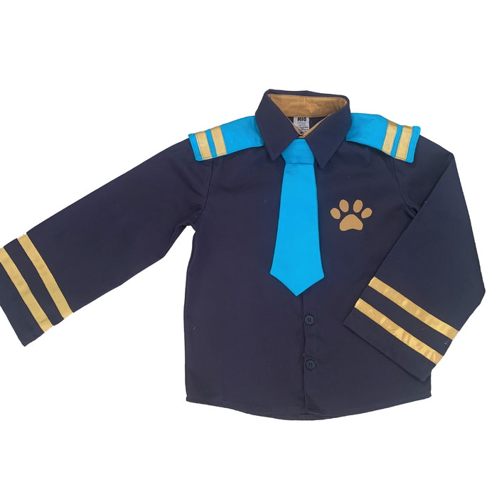 Imagem 2 - Conjunto Roupa Detetive Labrador - Uniforme e Boné