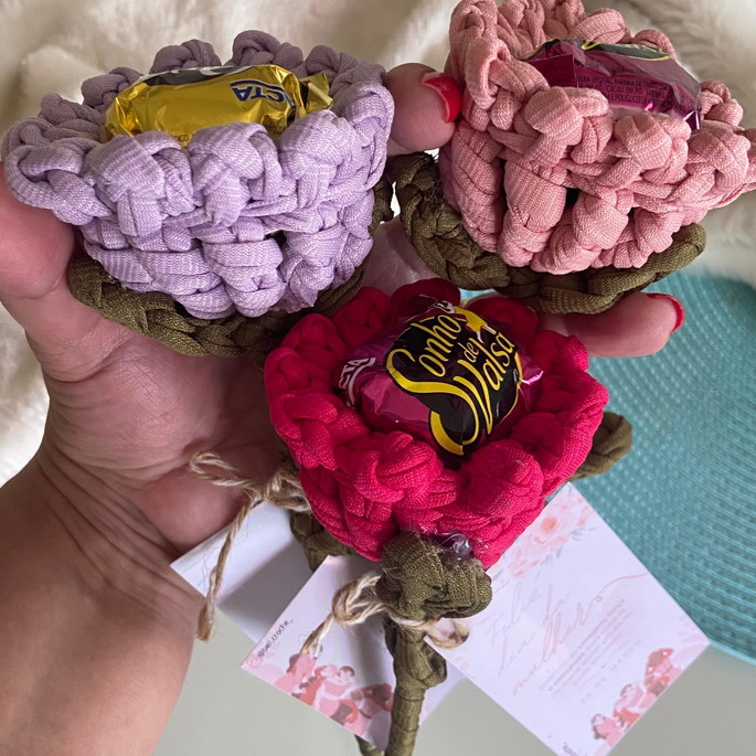 Imagem 3 - Flor Porta Bombom