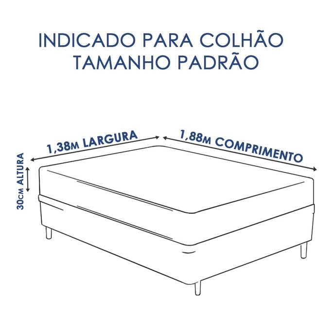 Imagem 3 - Lençol com Elástico Casal com 2 Fronhas Microfibra Premium