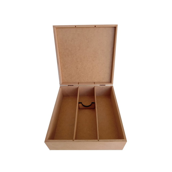 Imagem 5 - Kit com 3 Caixas mdf com 3 Divisorias Cod: Kitcx011-7