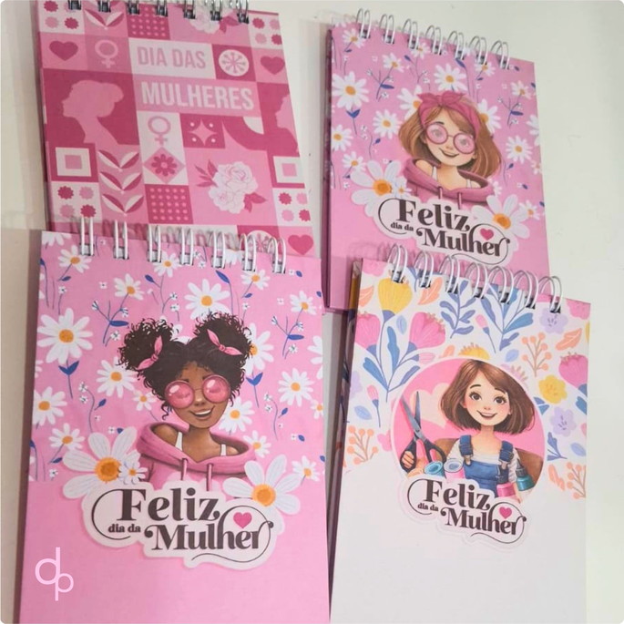 Imagem 1 - Bloco com Folhas Personalizadas
