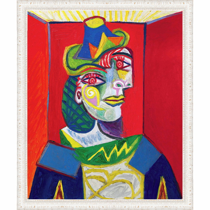Imagem 2 - Quadro Clássico de Pablo Ruiz Picasso - Mulher com Rede de P