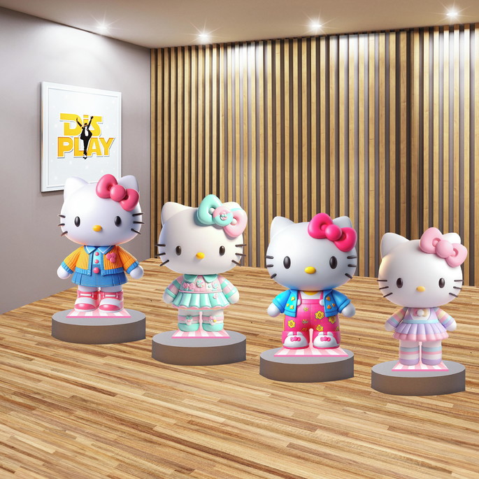 Imagem 1 - Display Hello Kitty (chão)