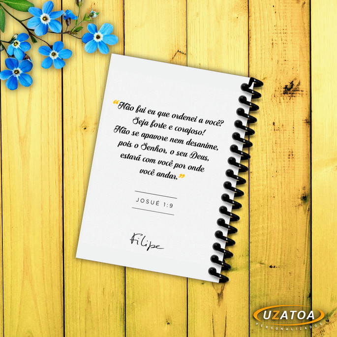 Imagem 2 - Caderninhos com Capa e Folhas Personalizadas