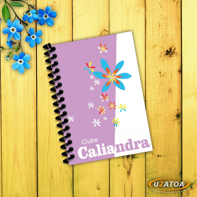 Imagem 1 - Caderninhos com Capa e Folhas Personalizadas