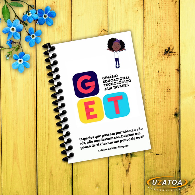 Imagem 1 - Caderninhos com Capa e Folhas Personalizadas