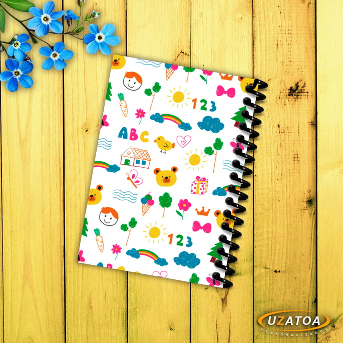 Imagem 2 - Caderninhos com Capa e Folhas Personalizadas