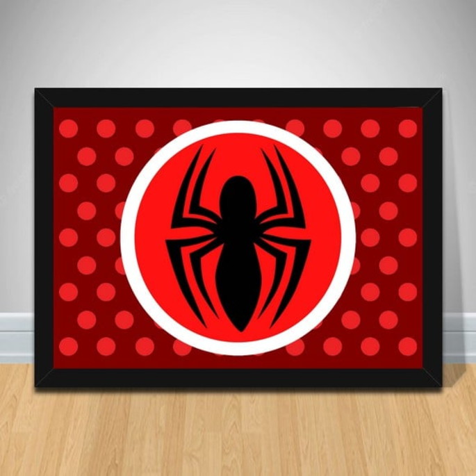 Imagem 1 - Quadro Homem Aranha Infantil 64x45cm - A963