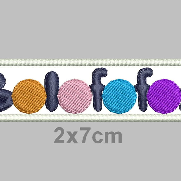 Imagem 2 - Patch Aplique Bordado Personal