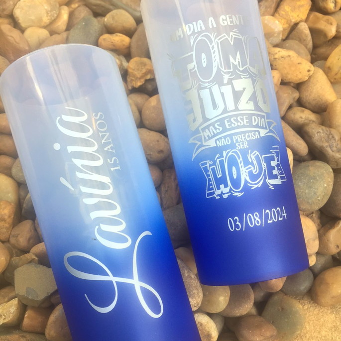 Imagem 5 - Copo Long Drink Degradê Personalizado com 1 Cor