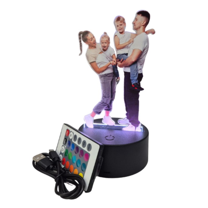 Imagem 1 - Luminária Led com Controle Personalizada