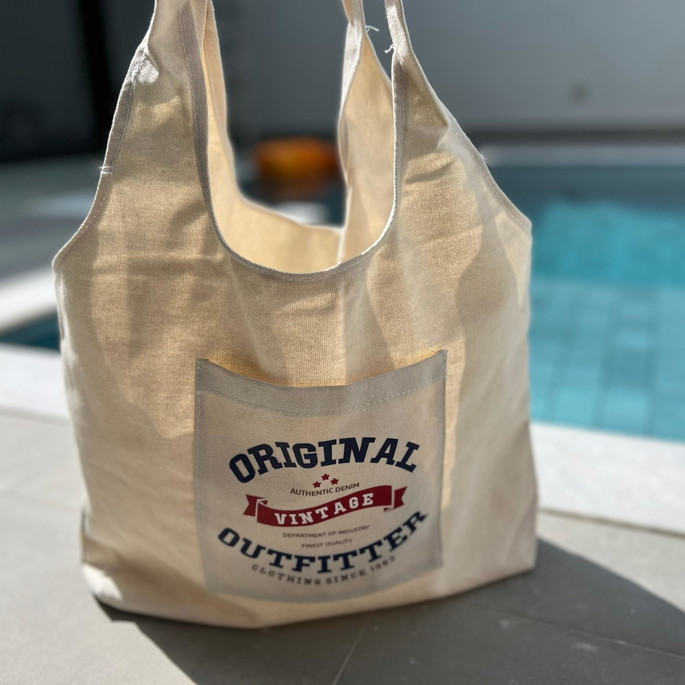 Imagem 1 - Sacola Ecobag Personalizada com Bolso Frontal com Logomarca