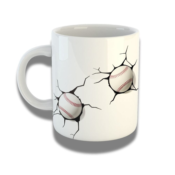 Imagem 1 - Caneca de Porcelana 325ml Personalizada com Design 3d