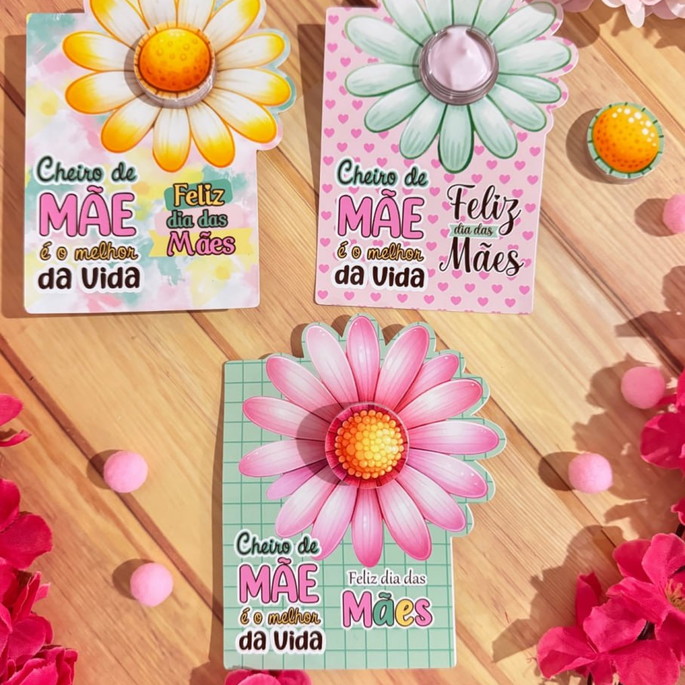 Imagem 1 - 50. Card com Potinhos com Cremes - Dia das Maes Sortidos