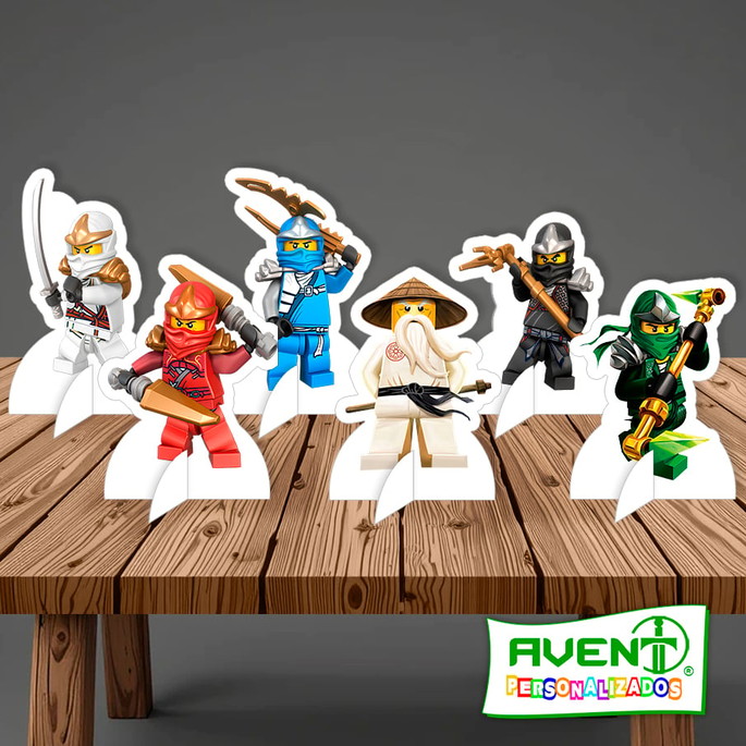 Imagem 1 - Display de Mesa Lego Ninjago (kit com 06 Display)