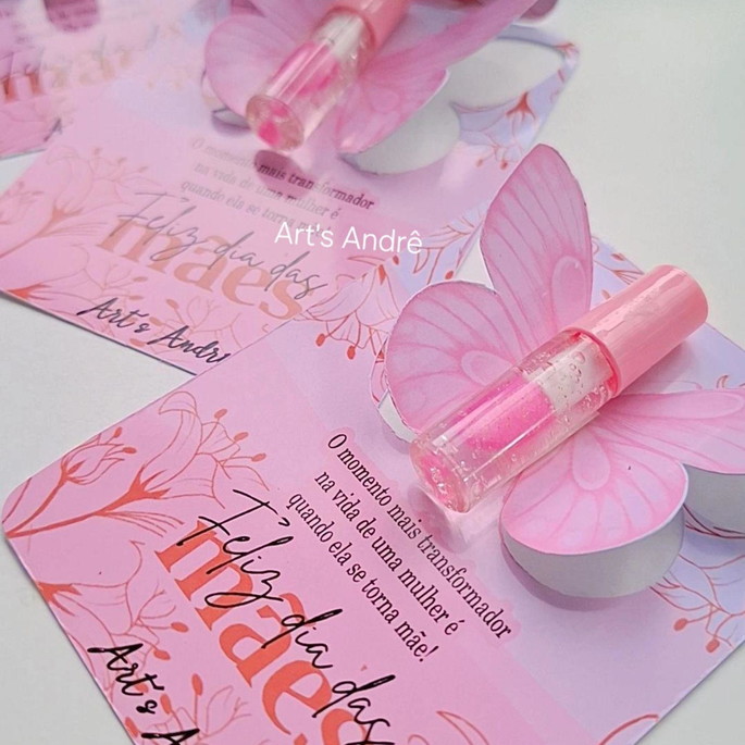 Imagem 2 - Tag Borboleta com Gloss Labial