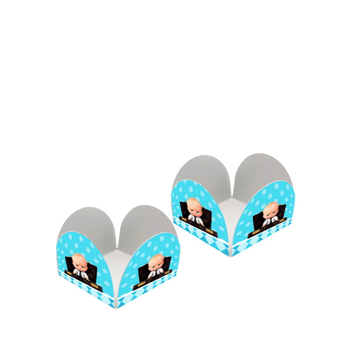 Imagem 3 - 80 Forminhas Doces Poderoso Chefinho + 80 Topper com Palito