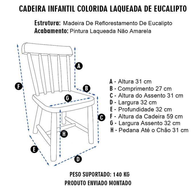 Imagem 3 - Conjunto Mesa Infantil com 4 Cadeirinha Colorida Resistente