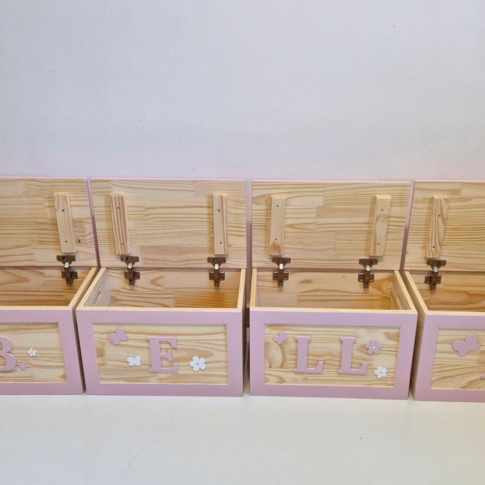 Imagem 3 - Kit Caixas Organizadoras de Brinquedos Letras