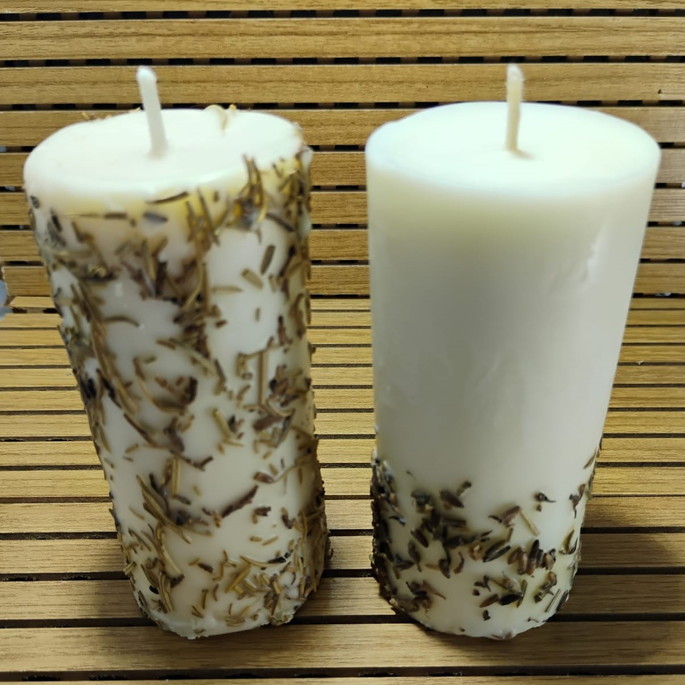 Imagem 1 - Vela Aromática com Elementos