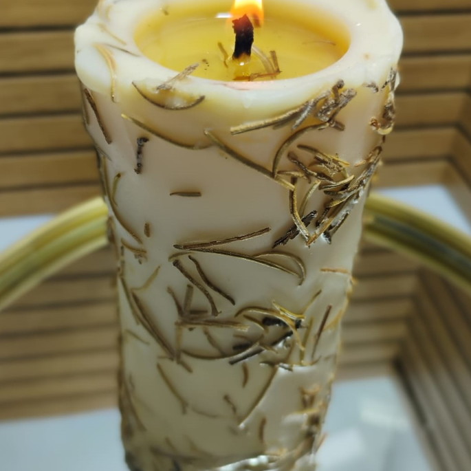 Imagem 4 - Vela Aromática com Elementos